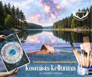 Kosmista kelluntaa ja värien virtaa