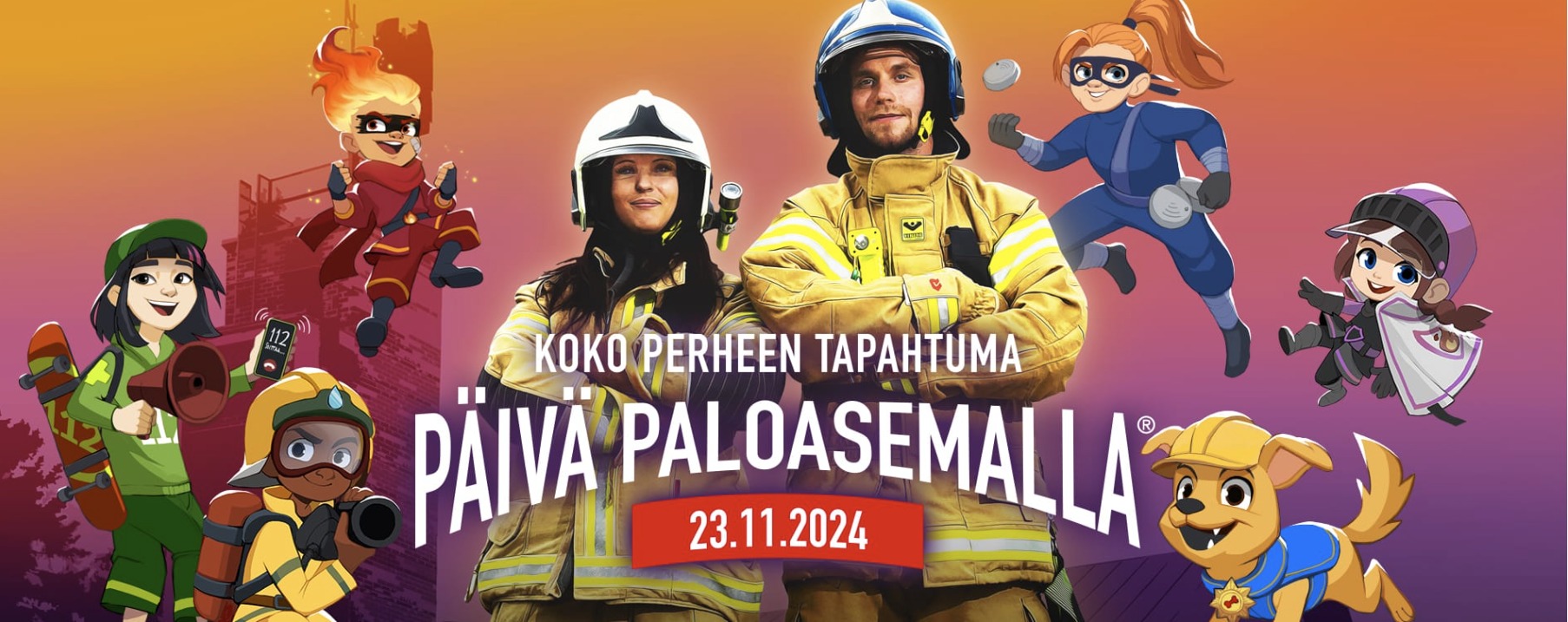 Päivä paloasemalla 23.11.2024 klo 10.00-14.00